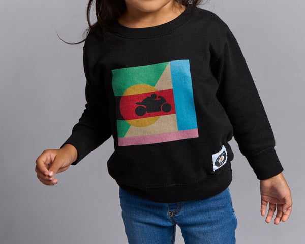 Moto Modern Art - Kids Sweatshirt