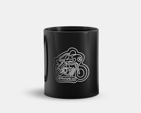 Cafe Racer Line Art Mug