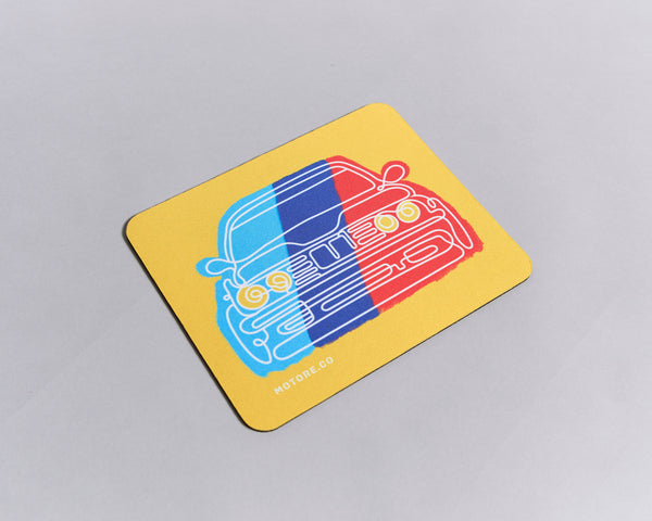 E30 Line Art Mouse pad