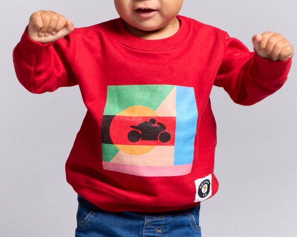 Moto Modern Art - Kids Sweatshirt