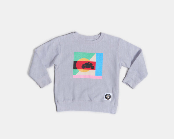 Moto Modern Art - Kids Sweatshirt