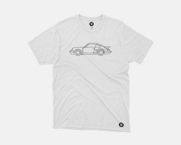 Porsche 930 Line Art